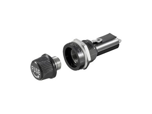 Foto van Inbouw zekeringhouder 5x20mm Inbouw zekeringhouder 5x20mm