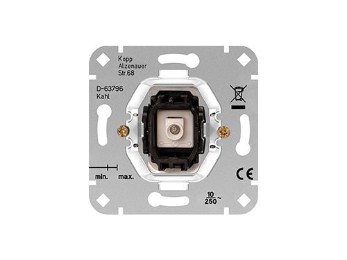 Foto van Kopp inbouw schakelaar wissel controlelamp Kopp inbouw schakelaar wissel controlelamp
