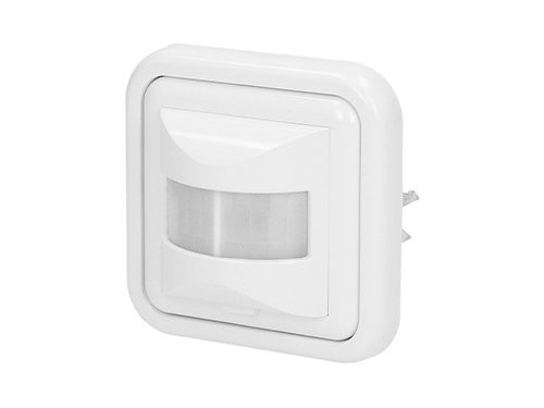 Foto van Bewegingsmelder IR inbouw wand wit - 2/3 draads Bewegingsmelder IR inbouw wand wit - 2/3 draads