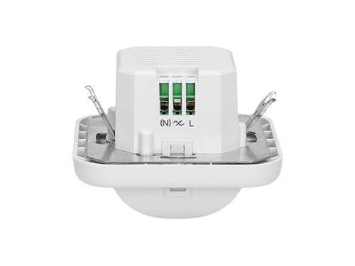 Foto van Bewegingsmelder IR inbouw wand wit - 2/3 draads Bewegingsmelder IR inbouw wand wit - 2/3 draads