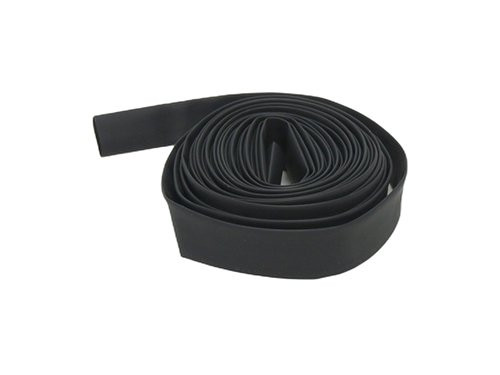 Krimpkous 12,7mm rol 8m zwart