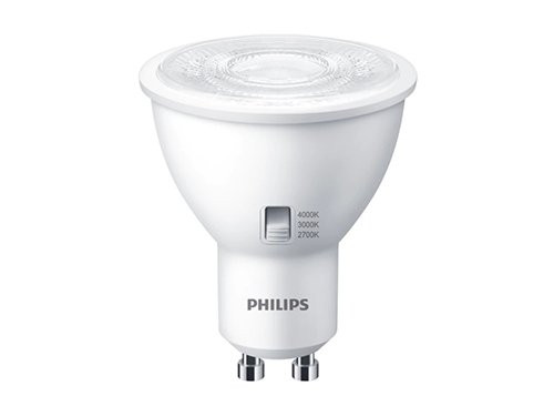 Philips LED spot GU10 4,8-50W 3CCT dimbaar