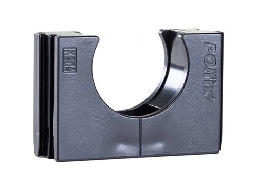 Foto van Klembeugel PVC 5/8 (16mm) koppelbaar zwart per stuk Klembeugel PVC 5/8 (16mm) koppelbaar zwart per stuk