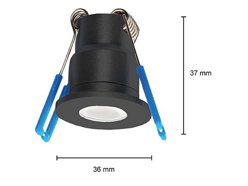 Foto van LED Veranda inbouwspots set a12 3W 2700K IP65 zilver LED Veranda inbouwspots set a12 3W 2700K IP65 zilver