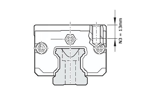 Bosch Rexroth Kogelwagen Koolstofstaal KWD-035-SNH-C0-N-1 Zonder Kogelketting