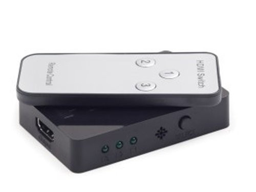 HDMI switch 3 in->1 uit met AB