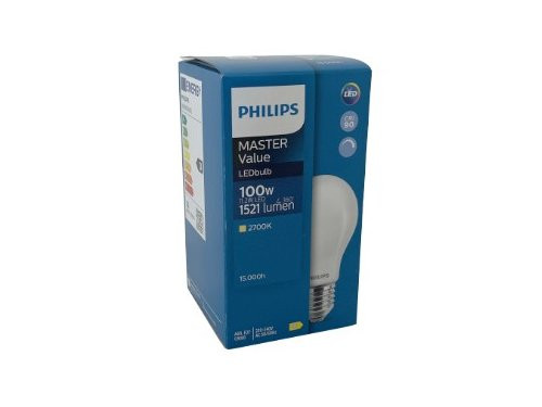 Philips LED GLS E27 11,2-100W 2700K filament mat dimbaar
