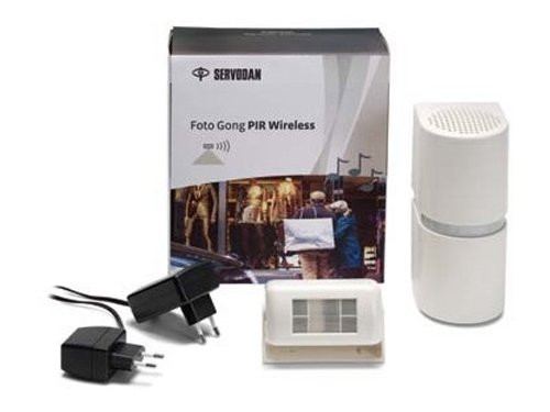 Draadloze Pir met gong set 200m