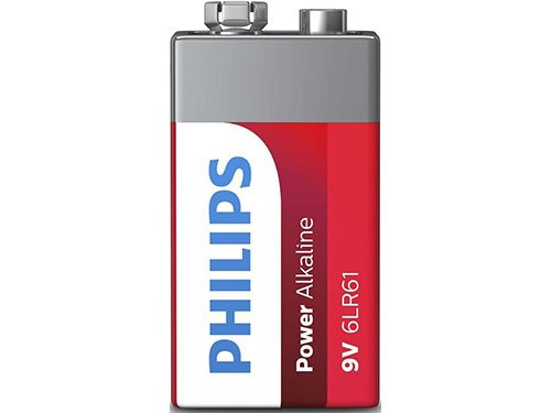 Foto van Philips Power Alkaline batterij E 9V blister(1) Philips Power Alkaline batterij E 9V blister(1)