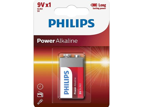 Foto van Philips Power Alkaline batterij E 9V blister(1) Philips Power Alkaline batterij E 9V blister(1)