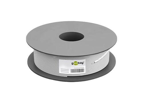 UTP CAT5E 4x2 AWG24 100m zwart massief OUTDOOR