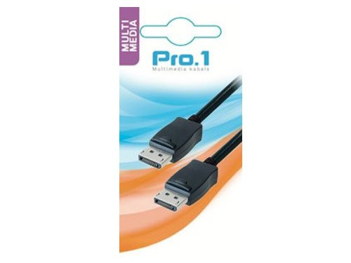 Displayport 20pin male naar male 2m