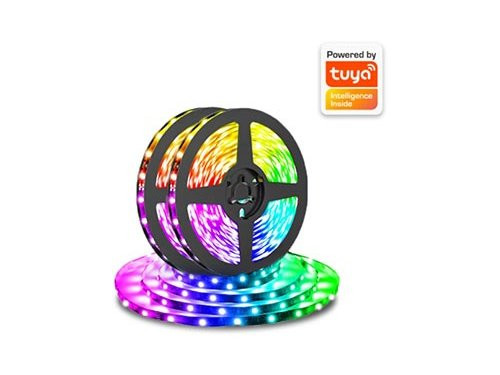Foto van LED strip flex RGB-CCT set 5m 5050 12V IP65 SMART Wi-Fi TUYA LED strip flex RGB-CCT set 5m 5050 12V IP65 SMART Wi-Fi TUYA