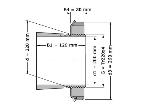 NKE Trekbus H3044 (200x260x126mm)