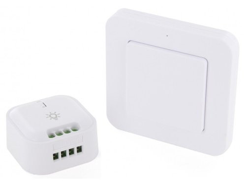DiO Set draadloos schakelen 1x module + wandschakelaar