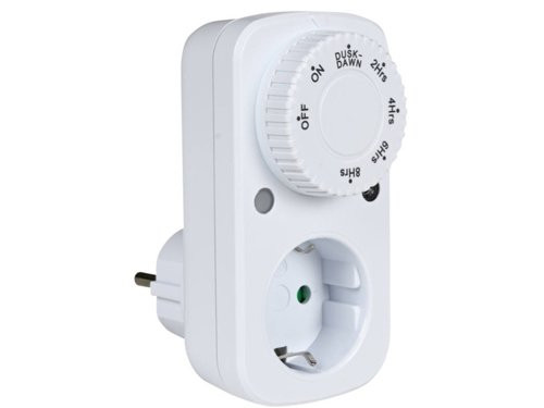 Tijdschakelklok 2-4-6-8 uur of schemerschakelaar