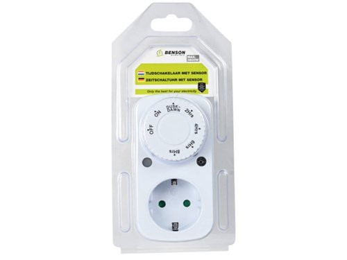 Tijdschakelklok 2-4-6-8 uur of schemerschakelaar