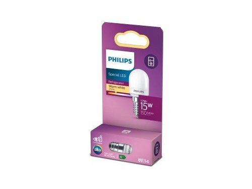 Philips LED buislamp T25 E14 1,7-15W  2700K mat blister