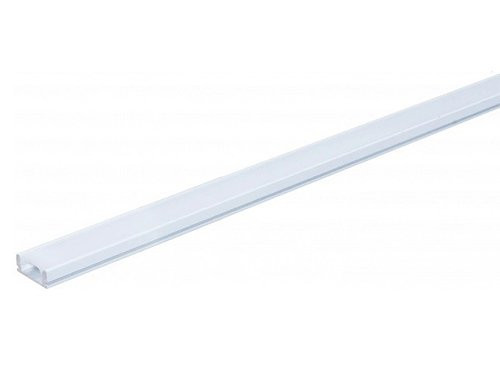 Foto van LED profiel opbouw 17.4x7mm 2m mat wit LED profiel opbouw 17.4x7mm 2m mat wit