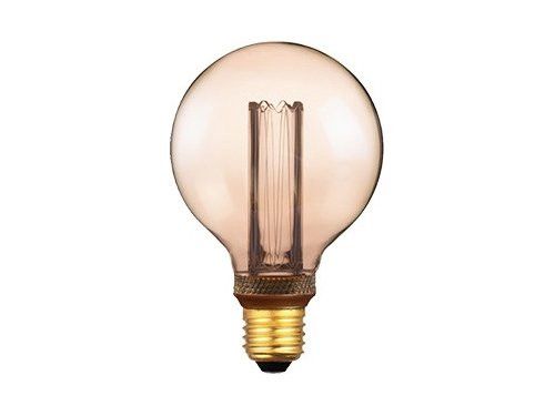 Foto van Nordlux LED Globe G120 E27 3,5-12W 1800K retro deco gold dimbaar Nordlux LED Globe G120 E27 3,5-12W 1800K retro deco gold dimbaar