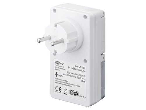 Tijdschakelklok SWD dagprogramma IP44 doosje