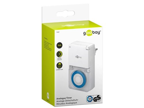 Tijdschakelklok SWD dagprogramma IP44 doosje