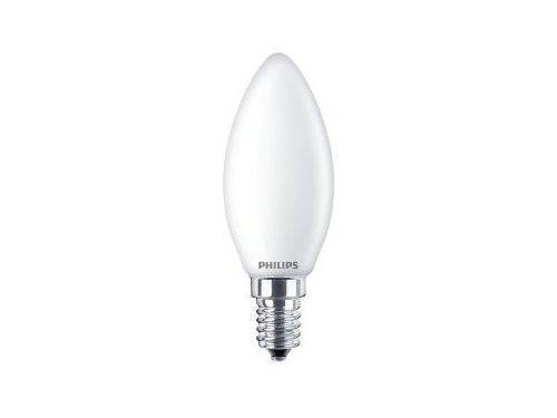 Philips LED kaars E14 4,3-40W 2700K filament mat blister