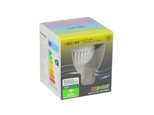 Foto van RGB-CCT LED GU10 6W RF 2.4G RGB-CCT LED GU10 6W RF 2.4G