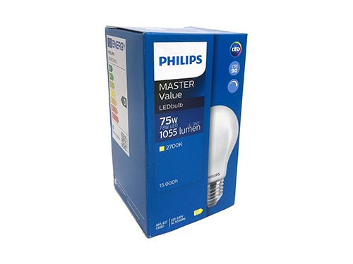 Philips LED GLS E27 7,8-75W 2700K filament mat dimbaar