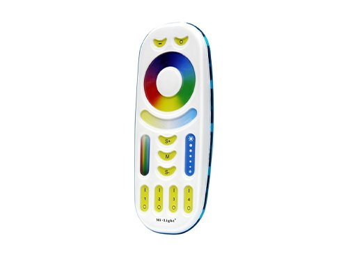 Foto van RGB-CCT afstandsbediening 2.4G 4-zones wit RGB-CCT afstandsbediening 2.4G 4-zones wit