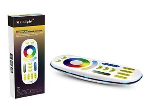 Foto van RGB-CCT afstandsbediening 2.4G 4-zones wit RGB-CCT afstandsbediening 2.4G 4-zones wit