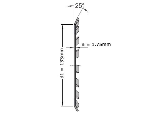 Foto van NKE Borgring MB22 (110x154x1.75mm) NKE Borgring MB22 (110x154x1.75mm)