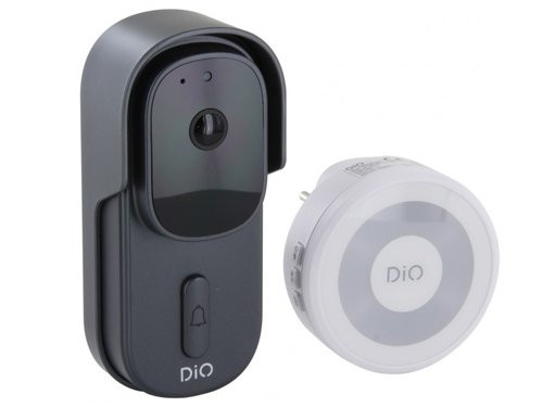 DiO Draadloze deurbel met intercom en snapshot functie