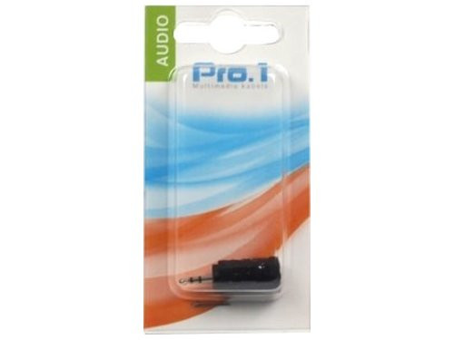 Audio adapt 2,5 jack stereo -> 3,5 contra stereo