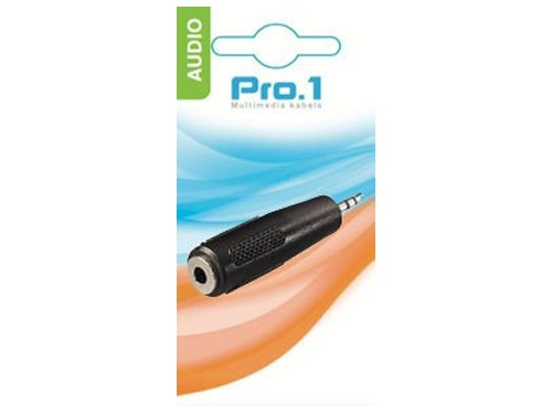 Audio adapt 2,5 jack stereo -> 3,5 contra stereo