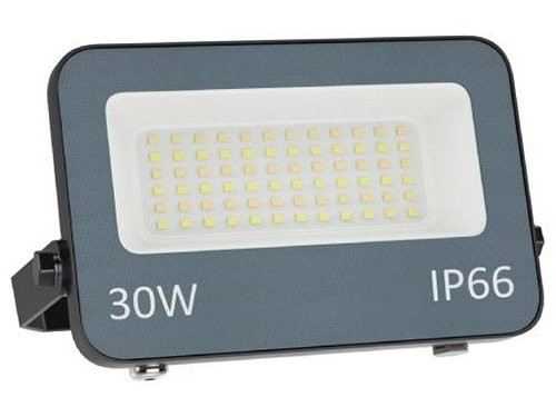 Foto van LED Bouwlamp 30W CCT zwart Tri-White LED Bouwlamp 30W CCT zwart Tri-White