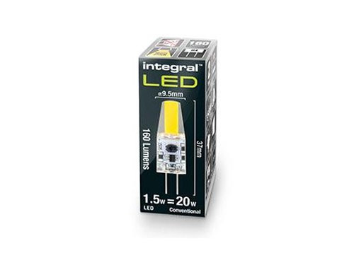Integral LED steek G4 12V LED COB 1,5-20W 2700K helder