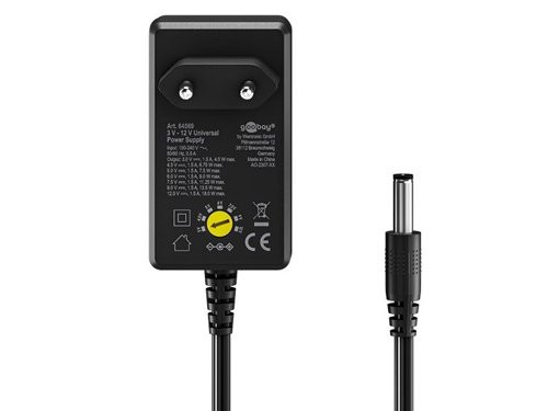 Foto van Netvoeding 1500mA 18W gestabiliseerd Netvoeding 1500mA 18W gestabiliseerd