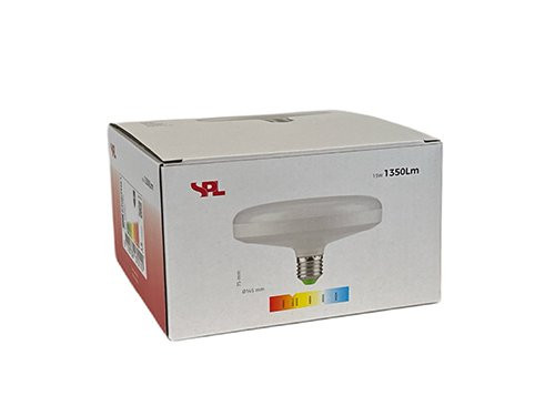 Foto van SPL LED UFO F145 15W E27 2700K mat wit dimbaar SPL LED UFO F145 15W E27 2700K mat wit dimbaar