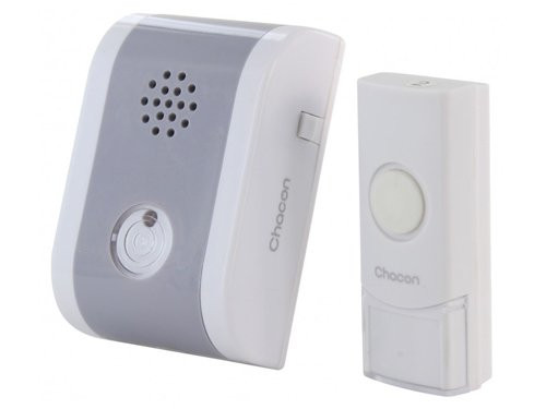 Draadloze deurbel set 80m wit