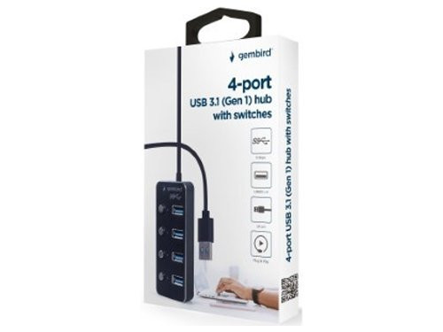USB 3.1 hub 4 poorts