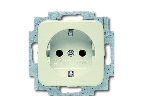 Busch Jaeger CREME inbouw stopcontact wcd RA