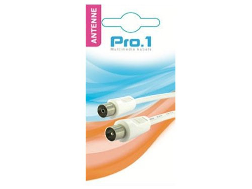 Coax snoer compleet standaard 7.5m