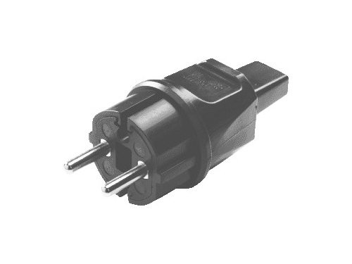 Foto van Stekker PVC prikkabel Stekker PVC prikkabel