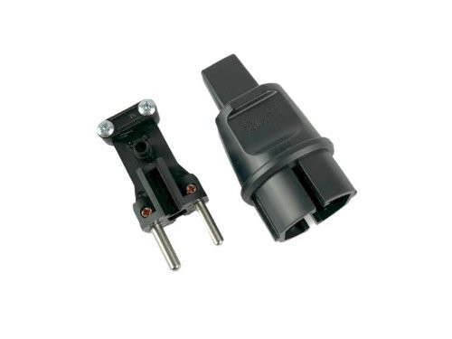 Foto van Stekker PVC prikkabel Stekker PVC prikkabel