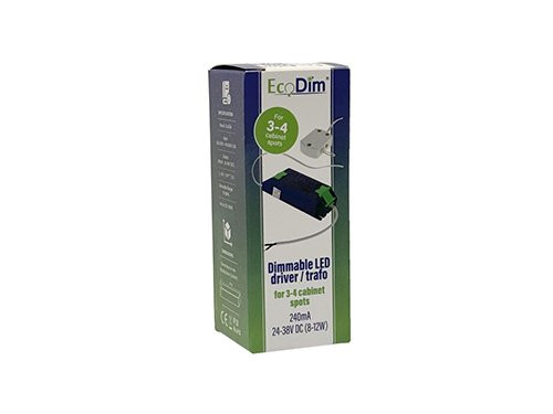 Foto van LED driver dimbaar Ecodim voor 1-2 meubelspots LED driver dimbaar Ecodim voor 1-2 meubelspots