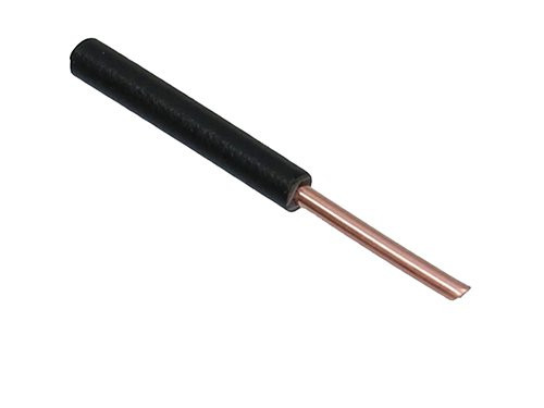 VD H07V-U draad Eca 1,5qmm zwart Donne 100m