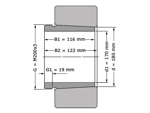 NKE Drukbus AH3136 (170x180x116mm)
