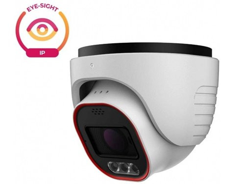 IP Camera dome 4Mpix 12V LED 2.8-12mm M-zoom VF
