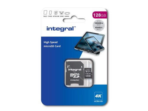 Micro SD geheugenkaart V30 128GB